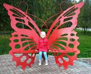Бабочка-скамейка большая 